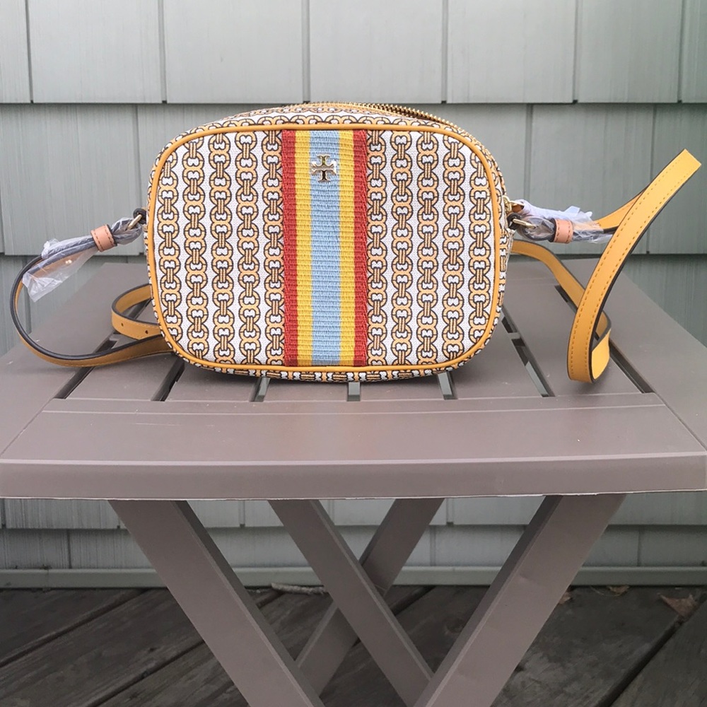 Yellow Tory Burch Cross Body